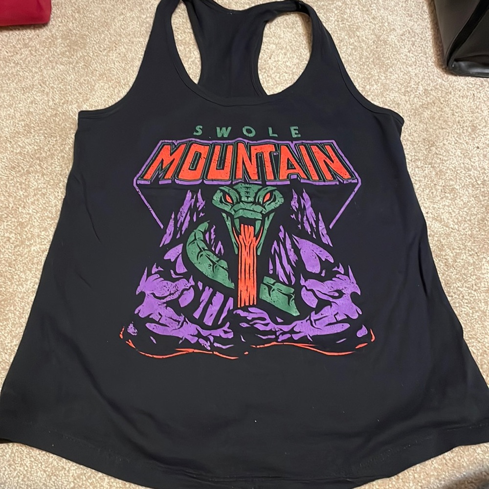 Swole mountain tank top